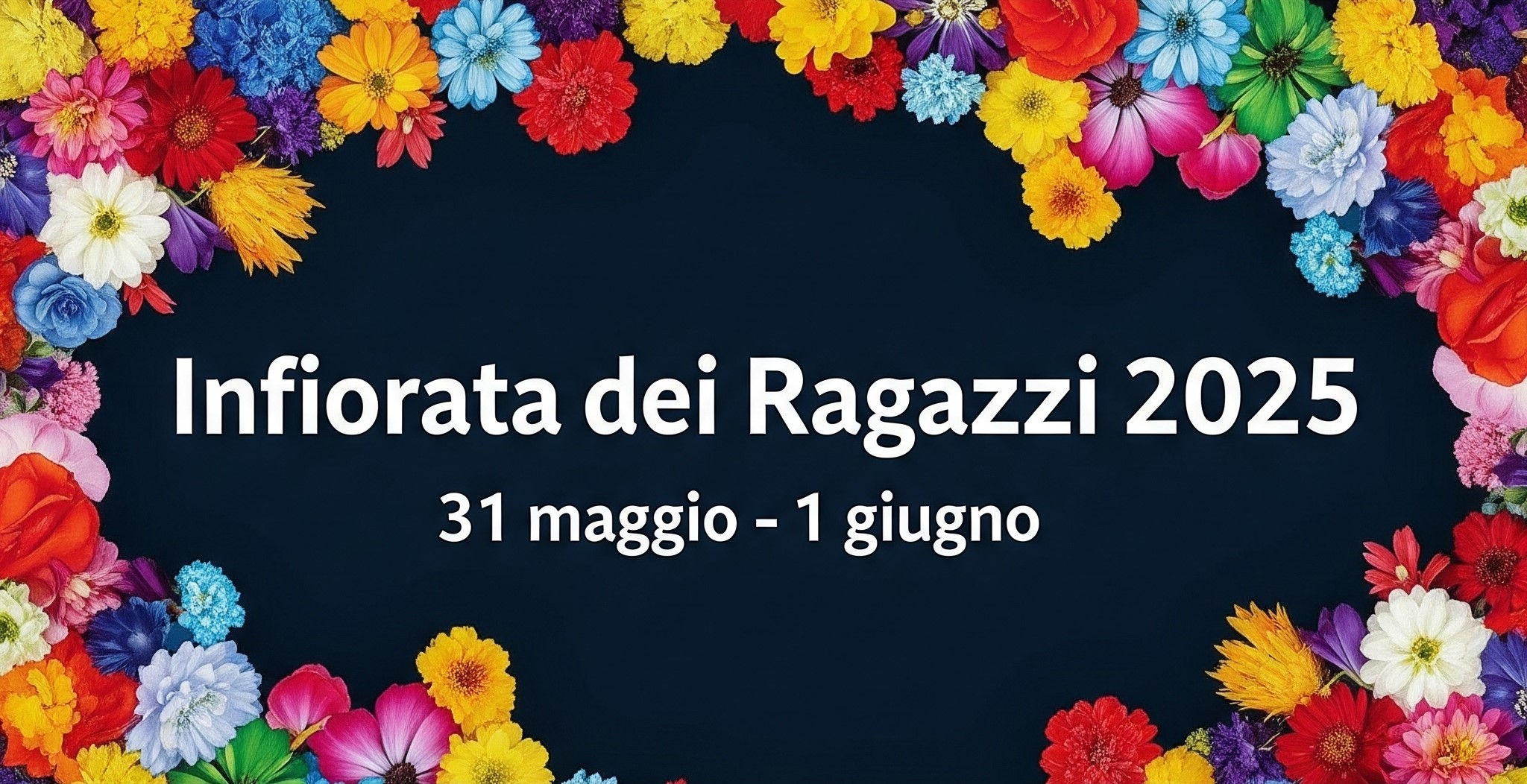 L’Infiorata dei Ragazzi 2025 Celebra l’Amore a Colpi di Petalo